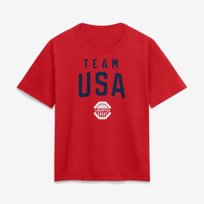 Team USA Women's Summer Games Taekwondo T-Shirt - Red